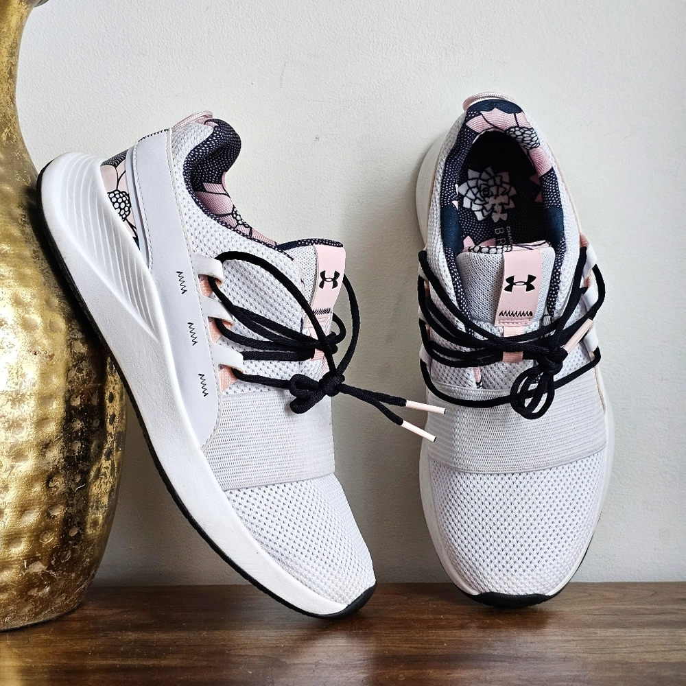 Under Armour UA Charged Breathe FN Print Sportstyle Shoes – Women’s 9.5